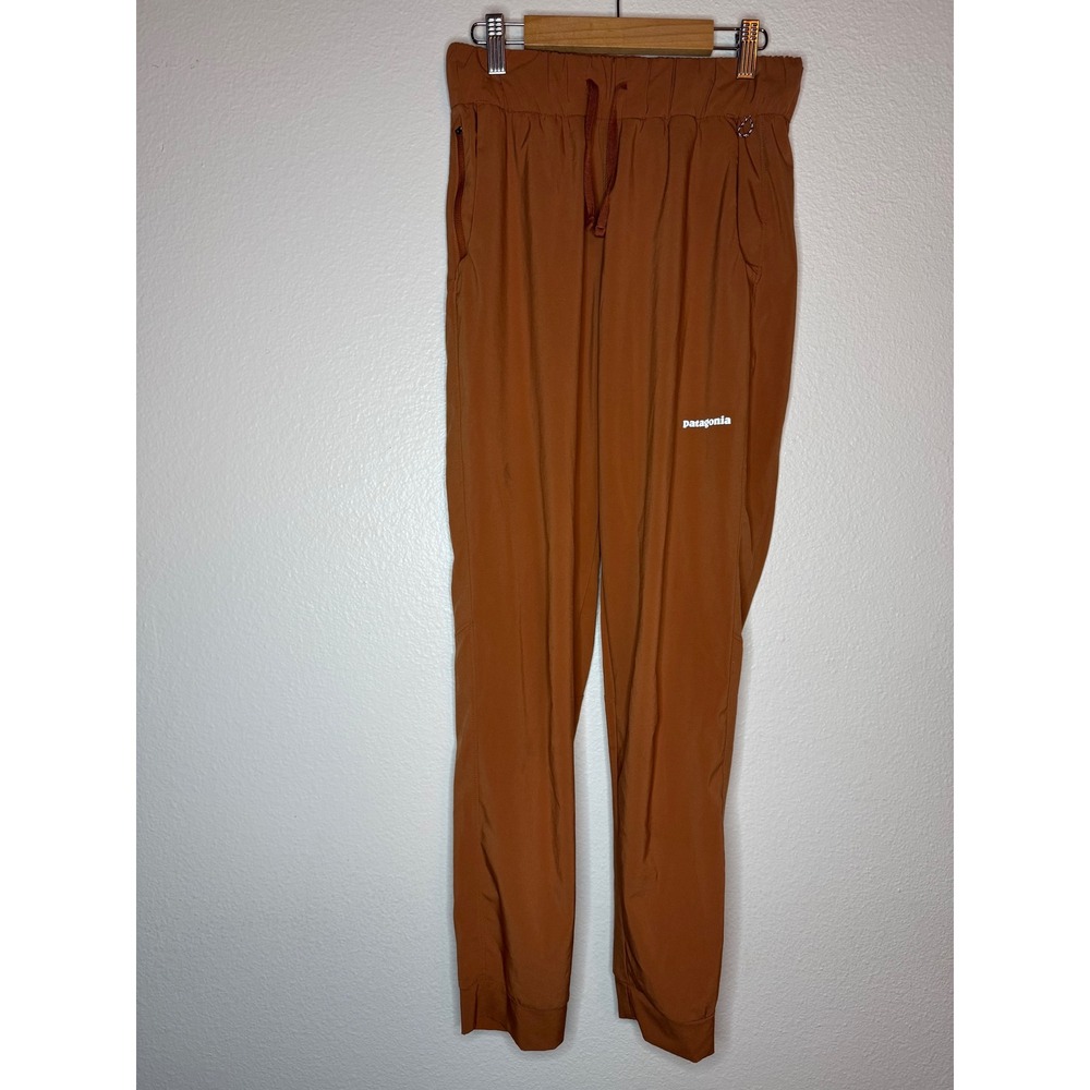 Patagonia Men's Orange Terrebonne Jogger Pants Drawstring Waist Pockets
